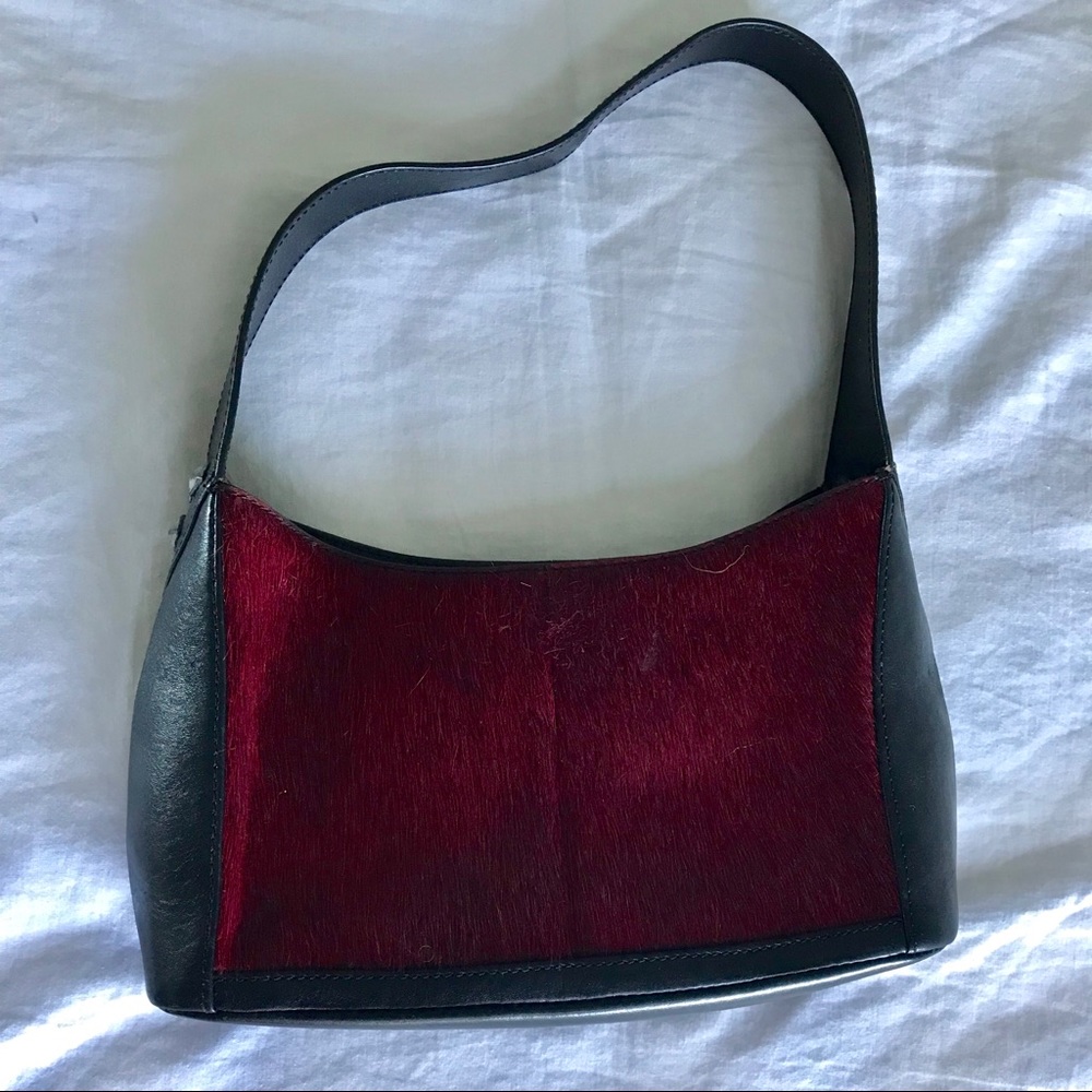 SOLD A/X Armani Exchange leather burgundy bag